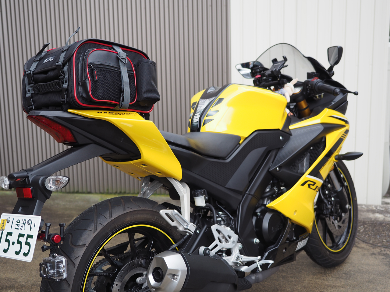 yzf r15 シート バッグ